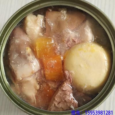 Canned dog
